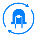 Full LED technology support icon