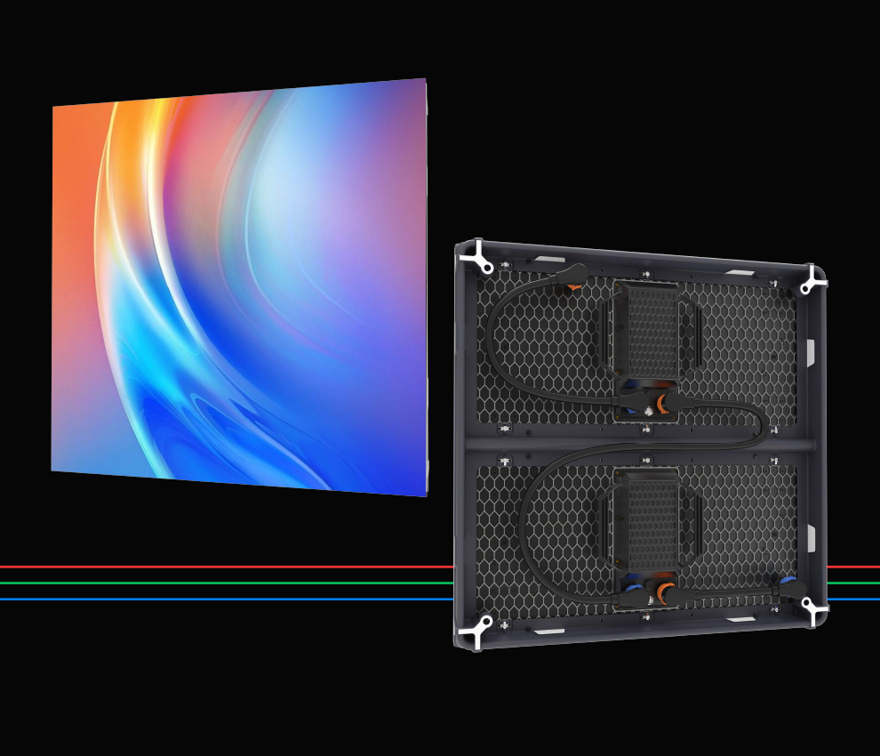 LED Outdoor 2x1 Screen Display